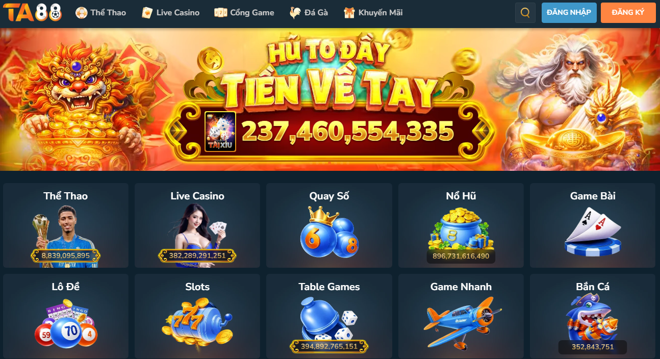 Giới thiệu nhà cái Ta88. com